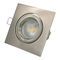 Aluminum MR16 GU10 LED Light Halogen Ceiling Light Commercial Indoor Recessed Downlight Fixture Adjustable Tilt Square Spotlight