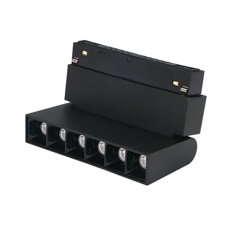 6W 12W 18W Customized Lighting Energy Saving Adjustable Indoor Lighting LED Magnetic Track Light