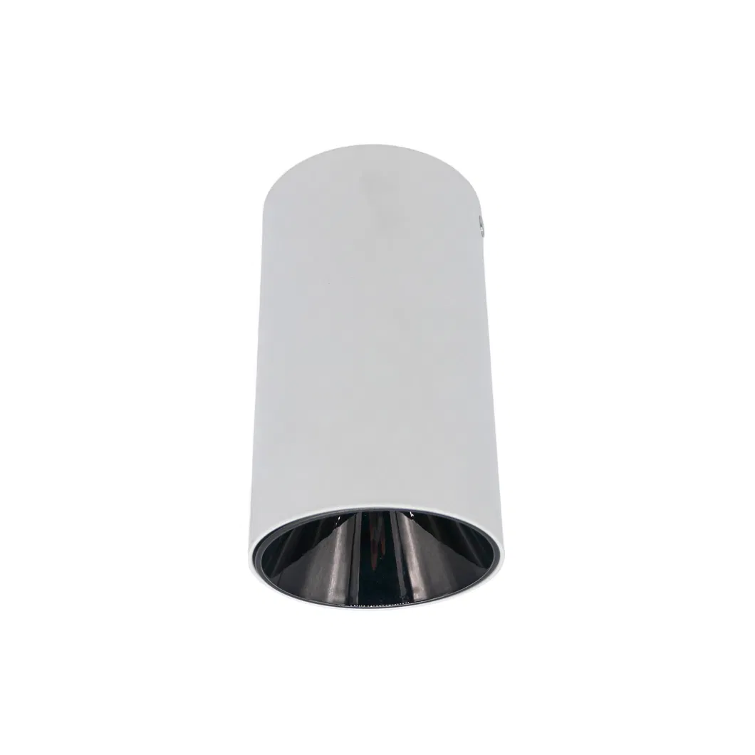 Round GU10 LED Light Halogen Fixture Surface Mounted Downlight Housing
