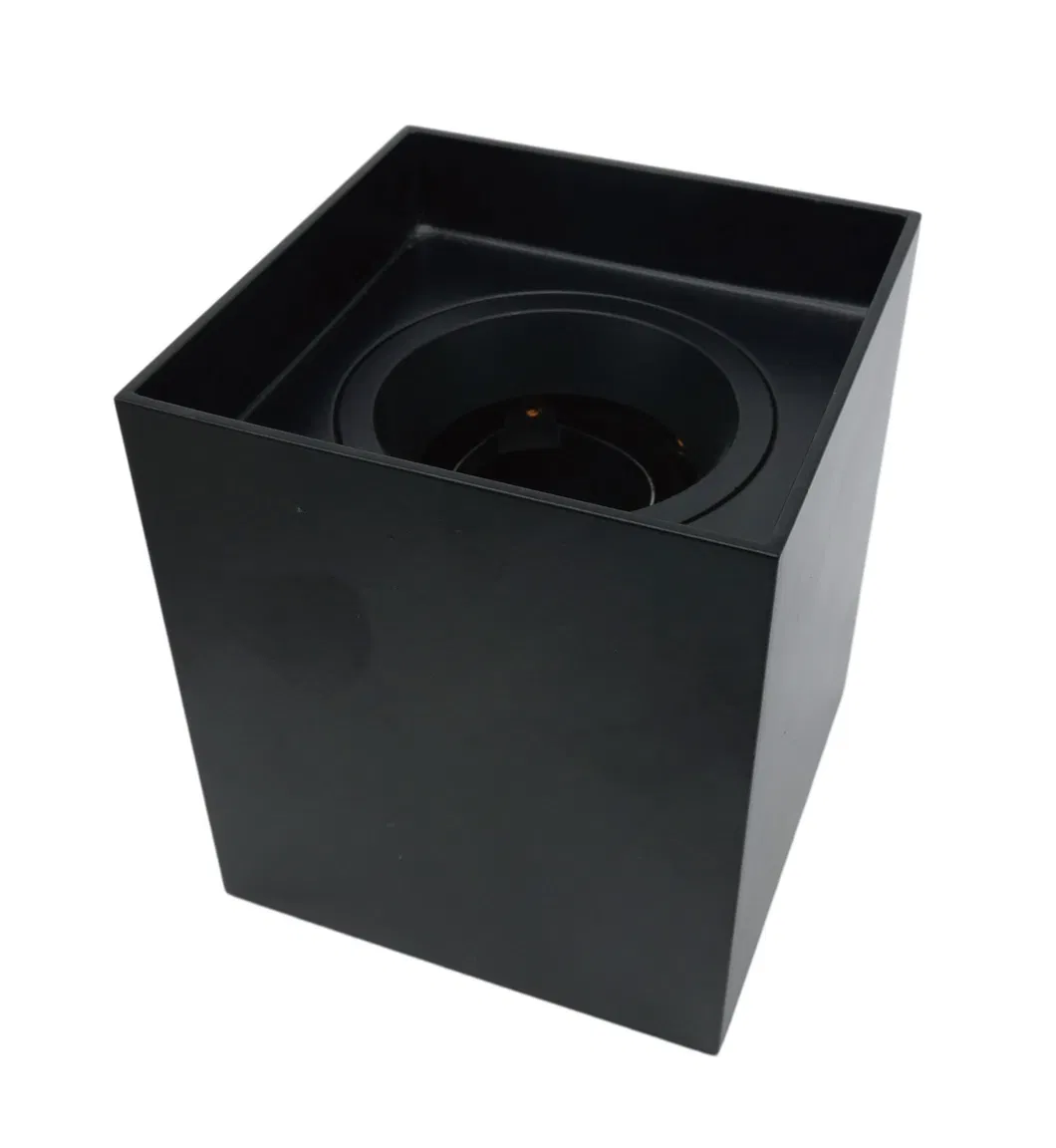 Square Cuboid GU10 LED Light Halogen Interior-Lighting Commercial Decorative Fixture Surface Mounted Downlight