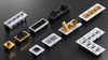 7W LED Assembling Grille Lamps Spotlights