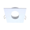 Aluminum MR16 GU10 LED Halogen Square Decorative Hotel Home Commercial Lighting Downlight Fixture Recessed Ceiling Light Adjustable Tilt Oval Spotlight