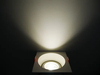Aluminum MR16 GU10 LED Light Halogen Recessed Ceiling Light Square Interior-Lighting Downlight Fixture 360° Rotatable Adjustable Spotlight