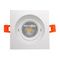 Aluminum MR16 GU10 LED Halogen Trumpet Square Decorative Hotel Home Commercial Lighting Downlight Fixture Recessed Ceiling Light Adjustable Spotlight