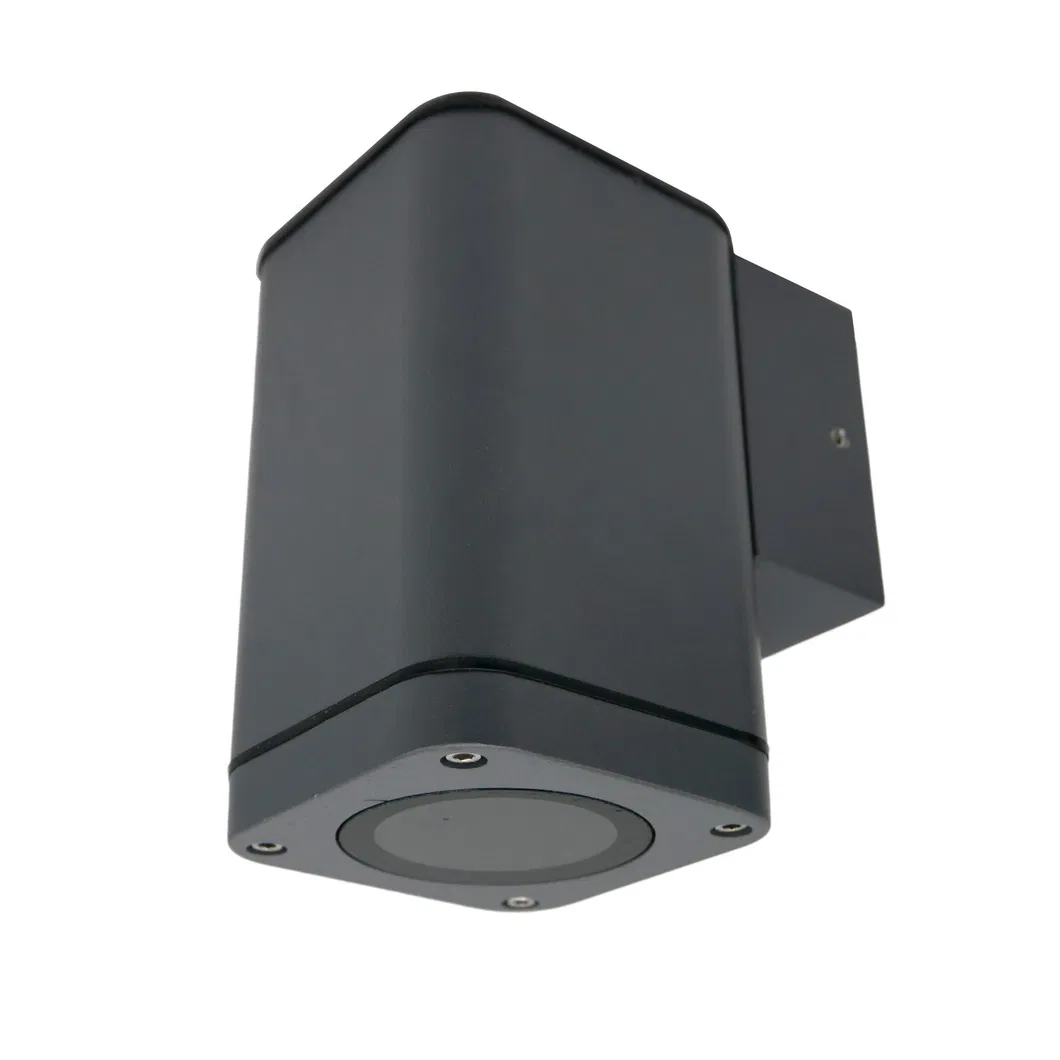 MR16 GU10 LED Halogen Outdoor Square IP65 Garden Wall Lamp