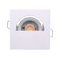 Halogen Square Trumpet Recessed Ceiling Light LED MR16 GU10 Interior-Lighting Spotlight Downlight Housing with Aluminum