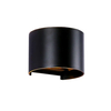 Aluminum LED Halogen Outdoor Round IP65 Garden Light Wall Lamp