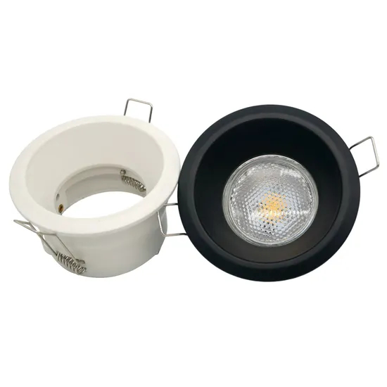 Aluminum MR16 GU10 LED Halogen Fixture Recessed Downlight