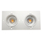 MR16 GU10 LED Halogen Recessed 2 Heads Borderless Spotlight