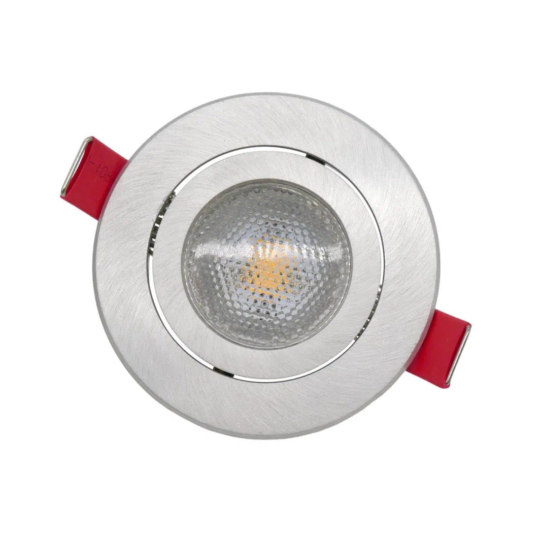 Aluminum MR16 GU10 LED Halogen Recessed Ceiling Light Trumpet Hotel Home Commercial Lighting Spotlight Fixture Adjustable Tilt Downlight