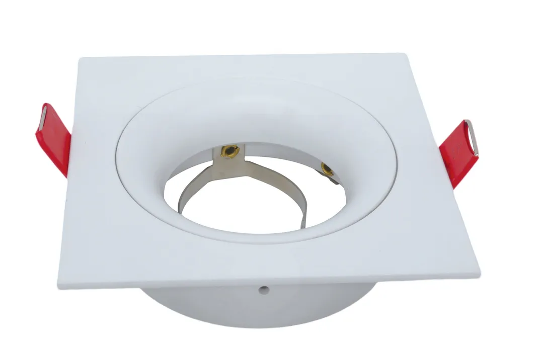 MR16 GU10 LED Halogen Recessed Ceiling Light Square Spotlight