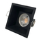 LED Halogen Aluminum MR16 GU10 Square Trumpet Ceiling Light Housing Commercial Recessed Spotlight Downlight
