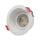 Aluminum MR16 GU10 LED Halogen Recessed Interior-Lighting Ceiling Light Round Trumpet Lighting Spotlight Fixture Adjustable Tilt Downlight