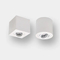 Aluminum Square Cuboid GU10 LED Light Halogen Decorative Fixture Surface Mounted Downlight