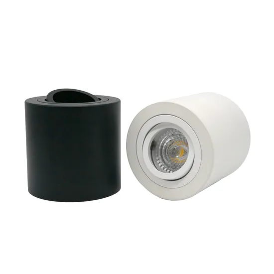 Round GU10 LED Light Halogen Downlight Fixture Frames Surface Mounted Downlight Housing