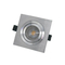 Aluminum MR16 GU10 LED Halogen Recessed Square Adjustable Spotlight Decorative Hotel Downlight Ceiling Light