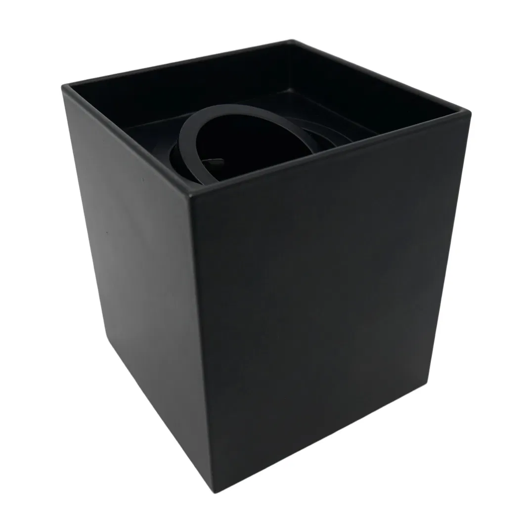 Square Cuboid GU10 LED Halogen Decorative Fixture Surface Mounted Trim Housing Downlight