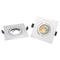 MR16 GU10 LED Halogen Recessed Interior-Lighting Ceiling Light Square Adjustable Spotlight Fixture Downlight