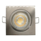 MR16 GU10 Aluminum LED Halogen Square Frames Recessed Housing Spotlight Ceiling Light Fixture Downlight