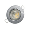 Aluminum MR16 GU10 LED Halogen Round Downlight Fixture Recessed Ceiling Light Adjustable Spotlight