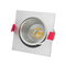 Aluminum MR16 GU10 LED Halogen Recessed Ceiling Light Square Hotel Home Interior-Lighting Downlight Fixture 360° Rotatable Adjustable Spotlight