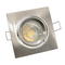 Aluminum MR16 GU10 LED Halogen Indoor Hotel Square Downlight Fixture Recessed Ceiling Light Adjustable Spotlight