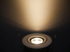 Aluminum MR16 GU10 LED Halogen Round Downlight Fixture Recessed Indoor Ceiling Light Adjustable Spotlight