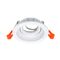 Aluminum MR16 GU10 LED Halogen Trumpet Round Decorative Hotel Home Downlight Fixture Recessed Ceiling Light Adjustable Spotlight