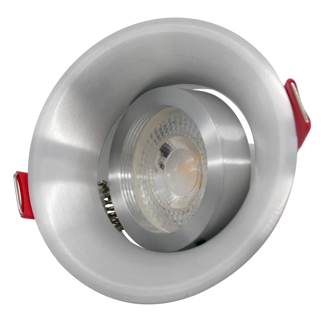 MR16 GU10 Aluminum LED Light Halogen Recessed Ceiling Light Interior-Lighting Hotel Home Lighting Downlight Fixture Frame Adjustable Tilt Spotlight