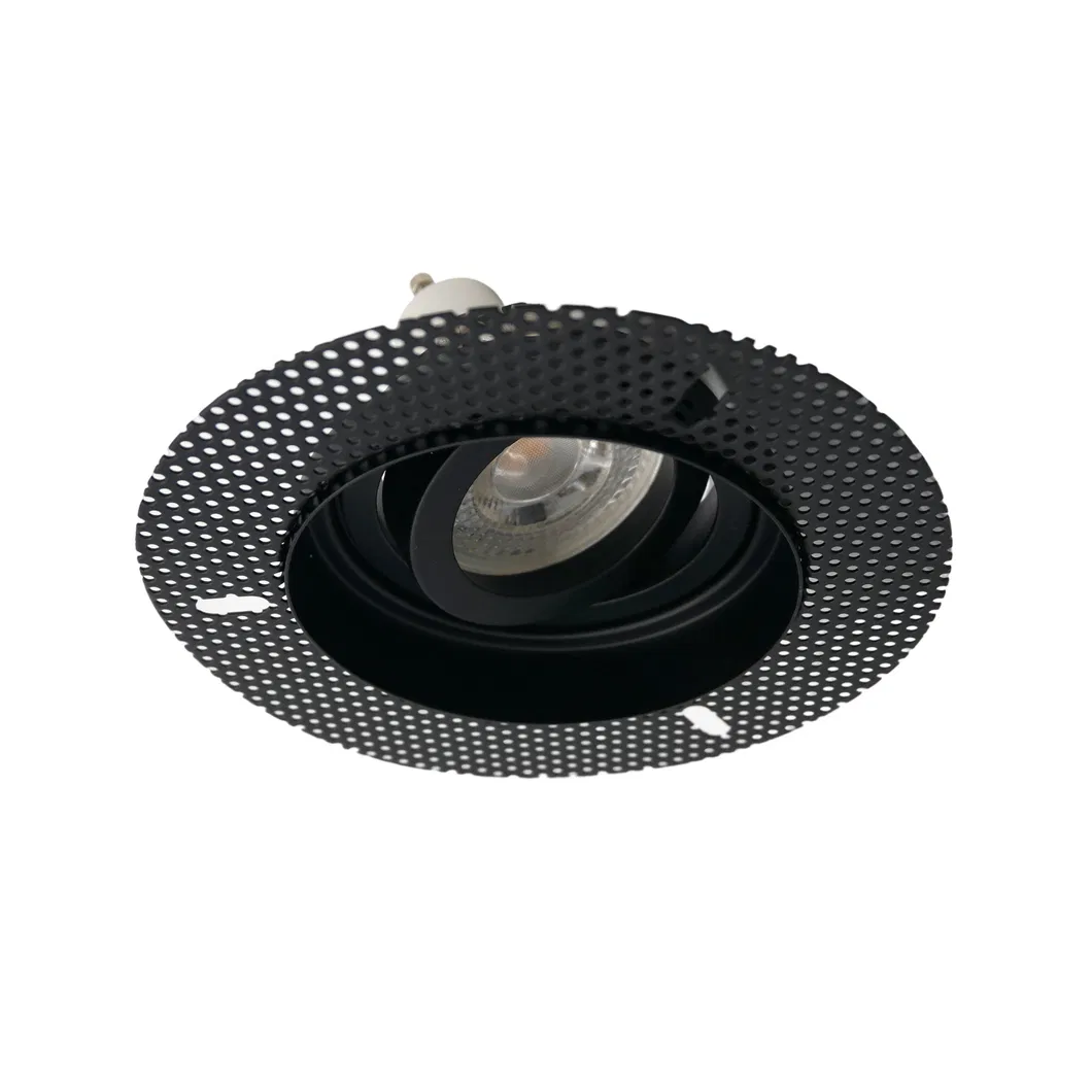 LED Halogen Aluminum MR16 GU10 Interior-Lighting Ceiling Light Indoor Lighting Recessed Downlight Fixture Adjustable Borderless Embedded Light Spotlight