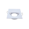 Halogen Square Trumpet Recessed Ceiling Light LED MR16 GU10 Interior-Lighting Spotlight Downlight Housing with Aluminum