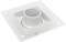 MR16 GU10 LED Light Aluminum Halogen Square Recessed Reflector Ceiling Light Adjustable Borderless Spotlight Housing